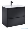 Roca Alpine szafka 68x45x59 cm CZARNY MAT A857864532